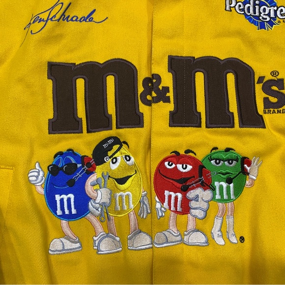 M&M’s NASCAR JACKET MED 25x25.5 - Picture 6 of 6